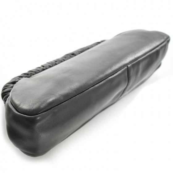 Prada Nappa Sera Evening Clutch Black 5 of 8