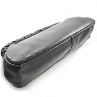 Prada Nappa Sera Evening Clutch Black 5 of 8
