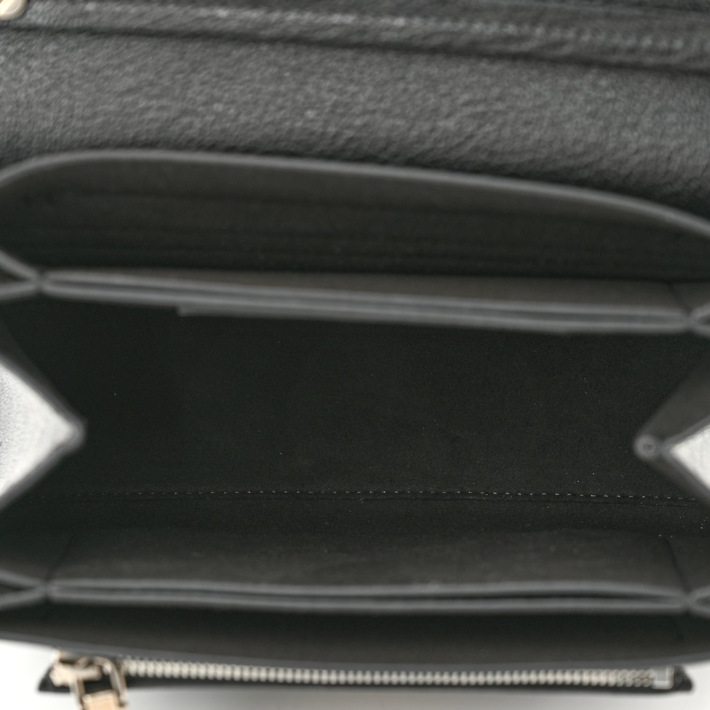 Goatskin Small GV3 Shoulder Bag Black