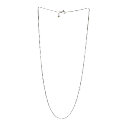 David Yurman Sterling Silver 14K Yellow Gold 1.7mm Baby Box Chain Necklace 20" 3 of 5
