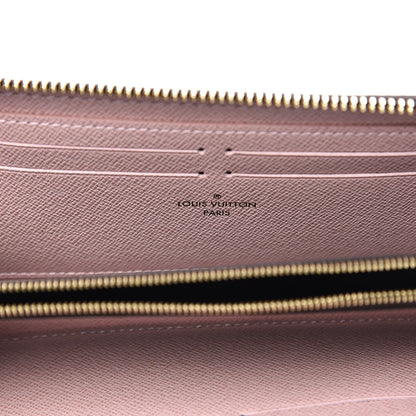 Louis Vuitton Monogram Clemence Wallet Rose Ballerine 6 of 7