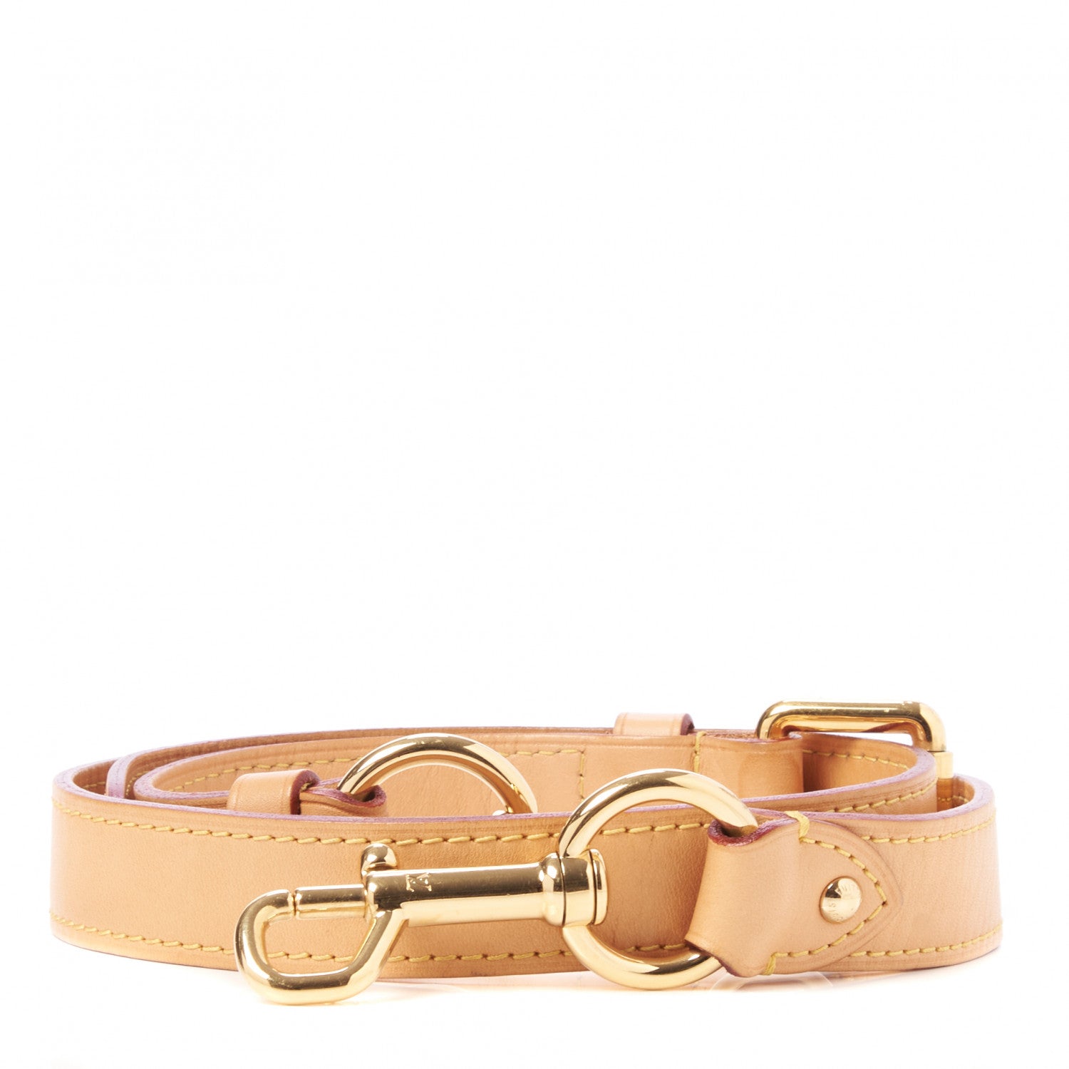 Louis Vuitton Vachetta 25mm Adjustable Shoulder Strap VVN 1 of 4