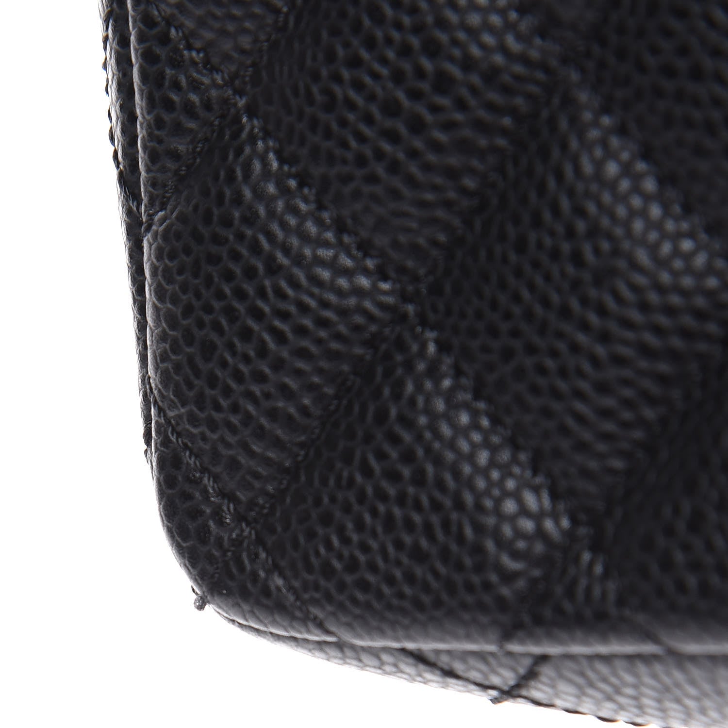 Chanel Caviar Quilted East West Flap Black 10 of 11