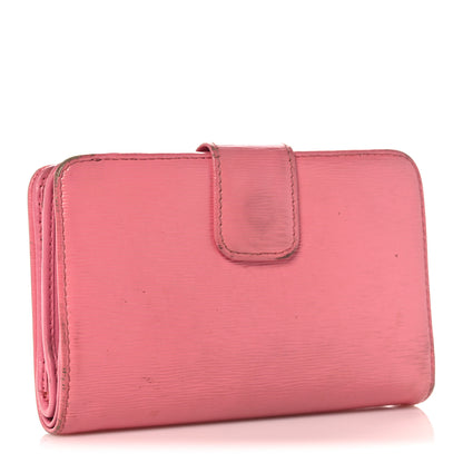 Prada Vitello Move Compact Wallet Geranio 3 of 19