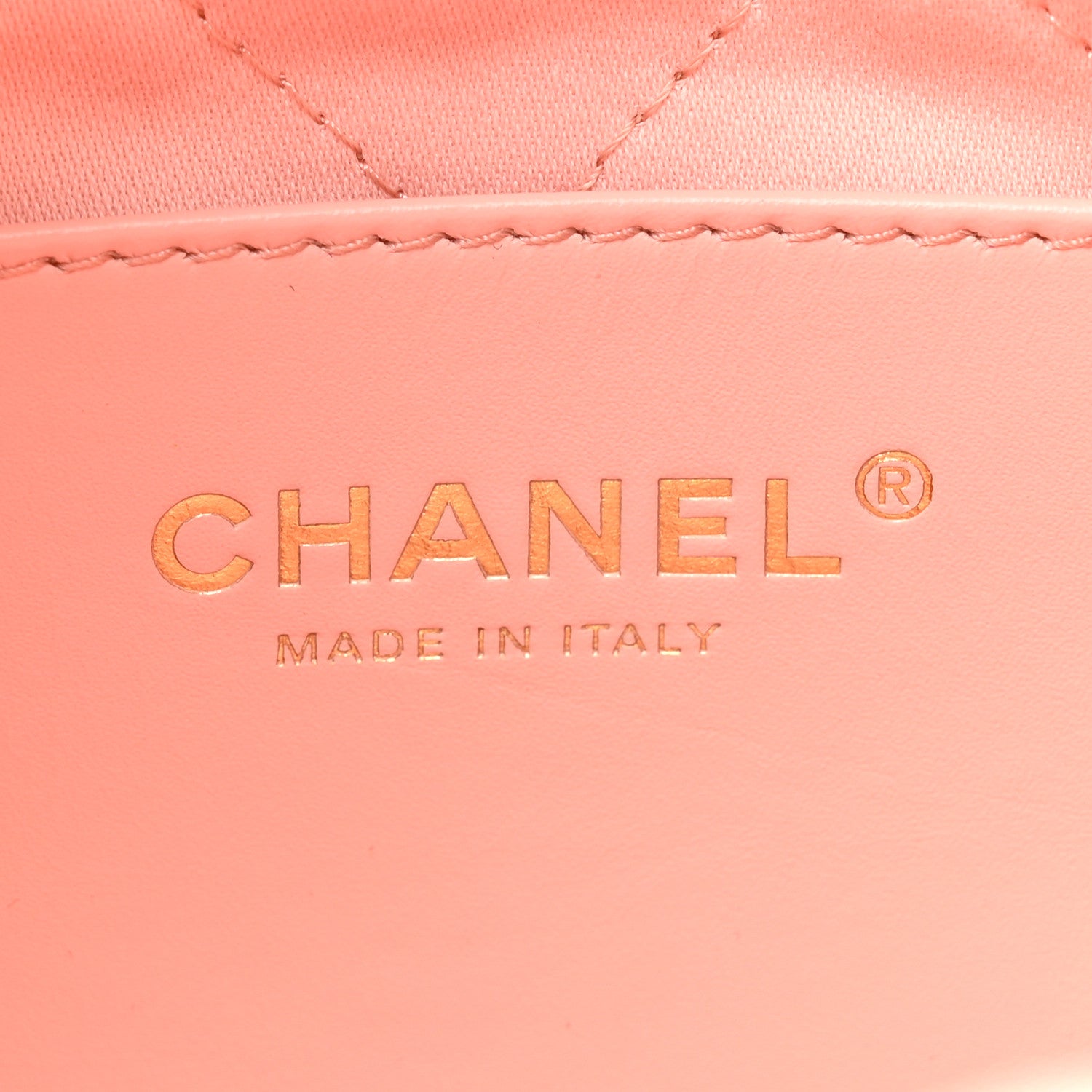 Chanel Shiny Calfskin Quilted Mini Chanel 22 Light Pink 6 of 10
