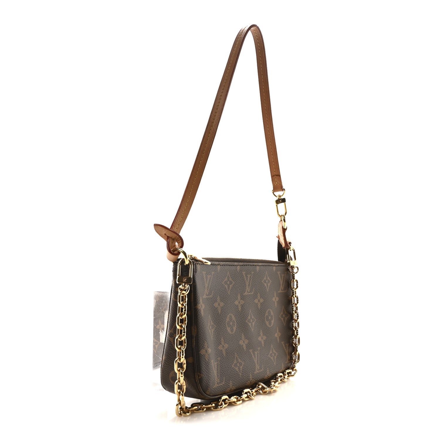 Louis Vuitton Monogram Chain Pochette Accessories 3 of 10