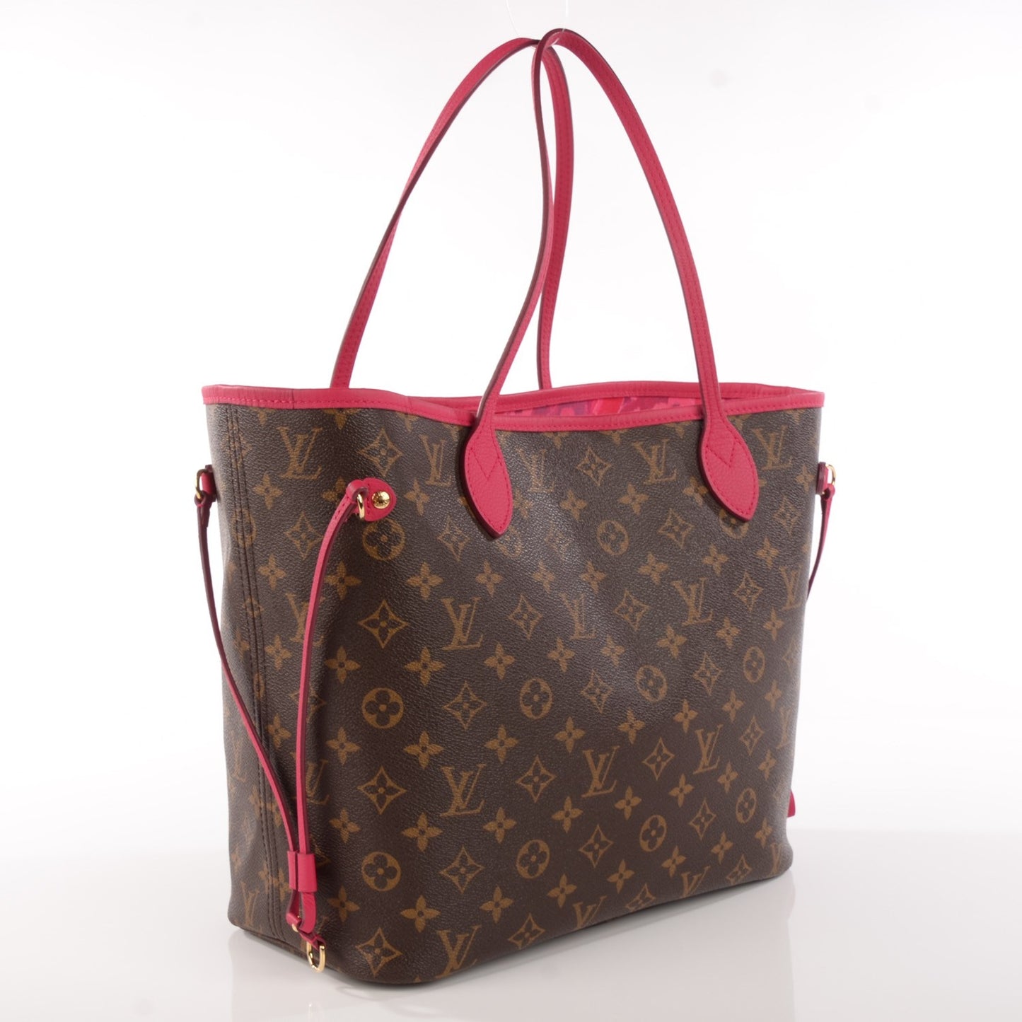 Monogram Articles de Voyage Ikat Neverfull MM Rose Indien