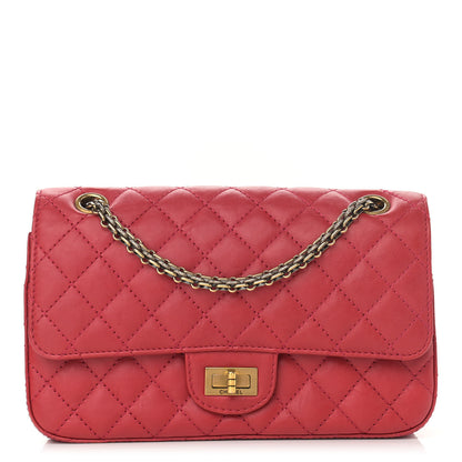 Chanel Calfskin Quilted 2.55 Reissue 225 Flap Red 1 of 16