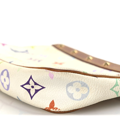Louis Vuitton Monogram Multicolor Pochette Accessories White 9 of 14