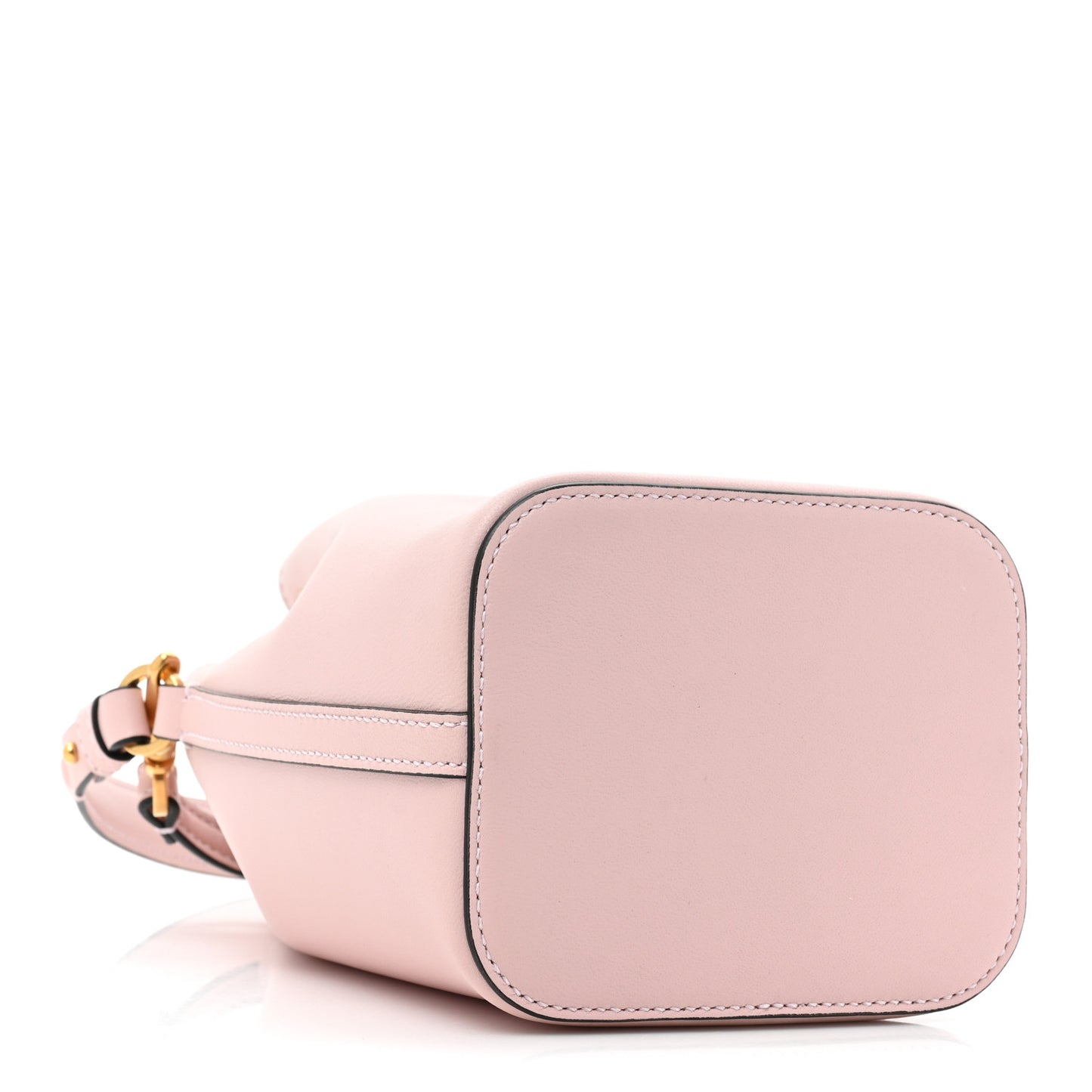Nappa Mini VLogo Signature Bucket Bag Water Lilac