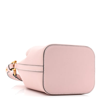 Valentino Garavani Nappa Mini VLogo Signature Bucket Bag Water Lilac 4 of 9