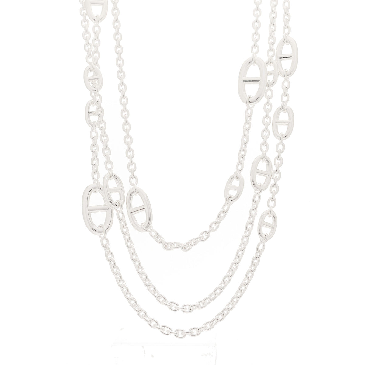 Sterling Silver Farandole Necklace 160