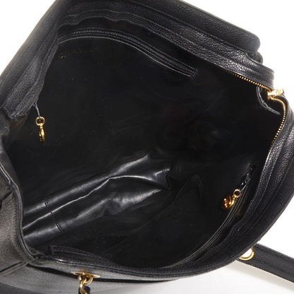 Chanel Caviar CC Shoulder Bag Black 5 of 8