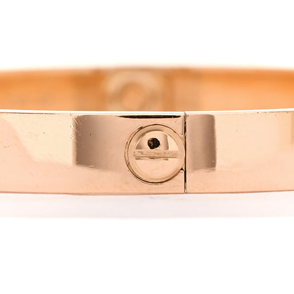 Cartier 18K Pink Gold LOVE Bracelet 17 8 of 9