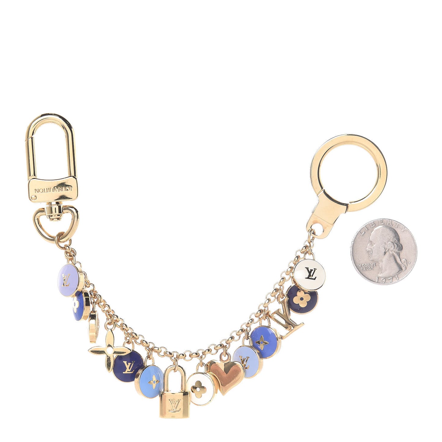 Pastilles Key Chain Bag Charm Multicolor