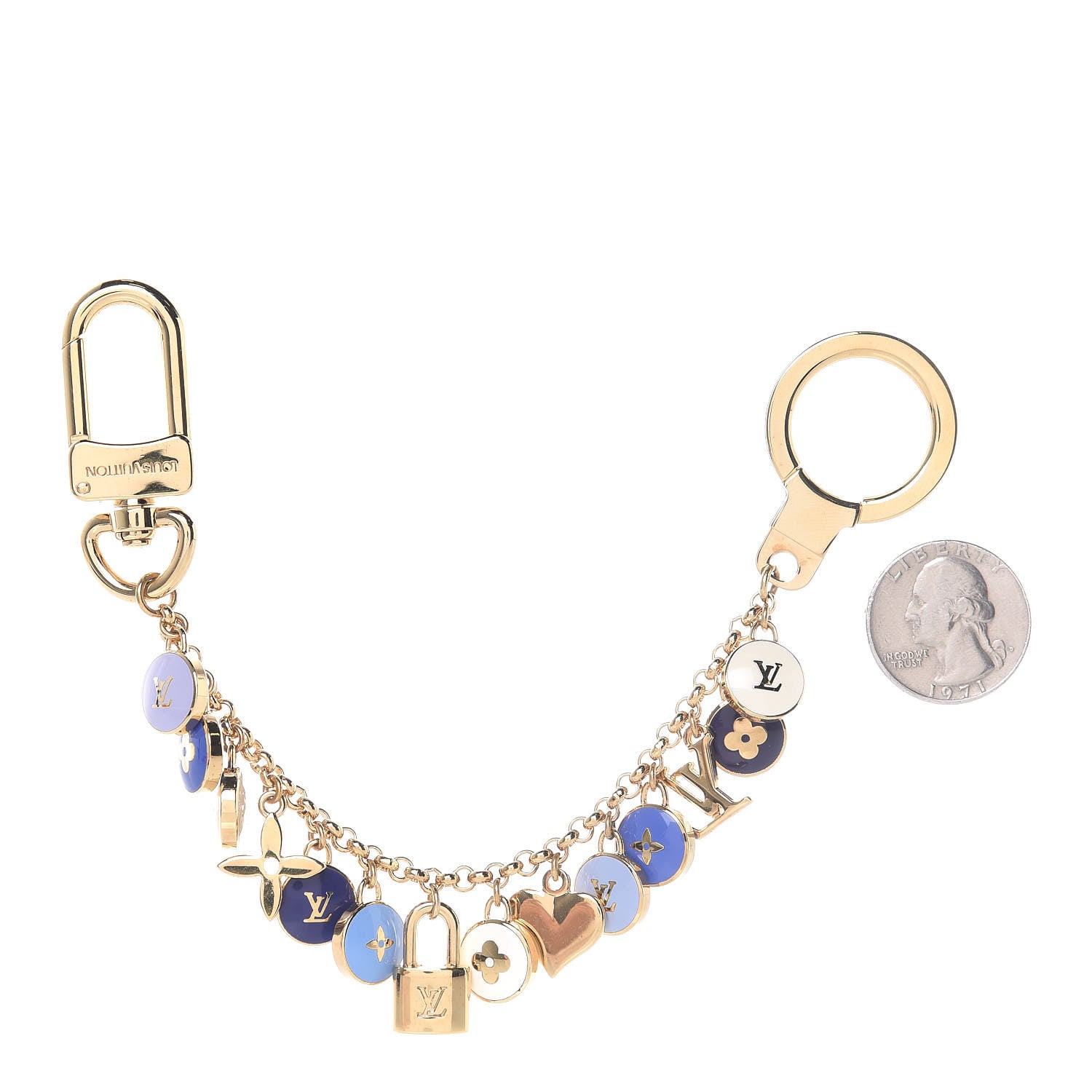 Louis Vuitton Pastilles Key Chain Bag Charm Multicolor 2 of 2