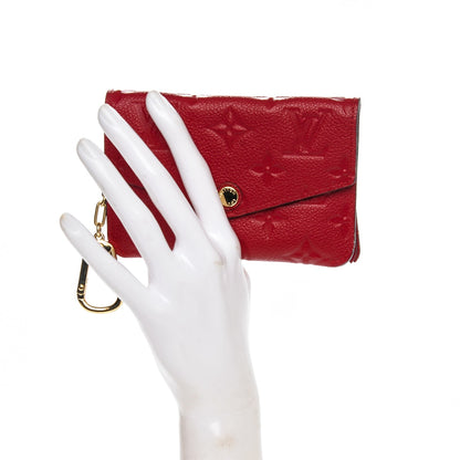 Louis Vuitton Empreinte Key Pouch Cherry 2 of 7