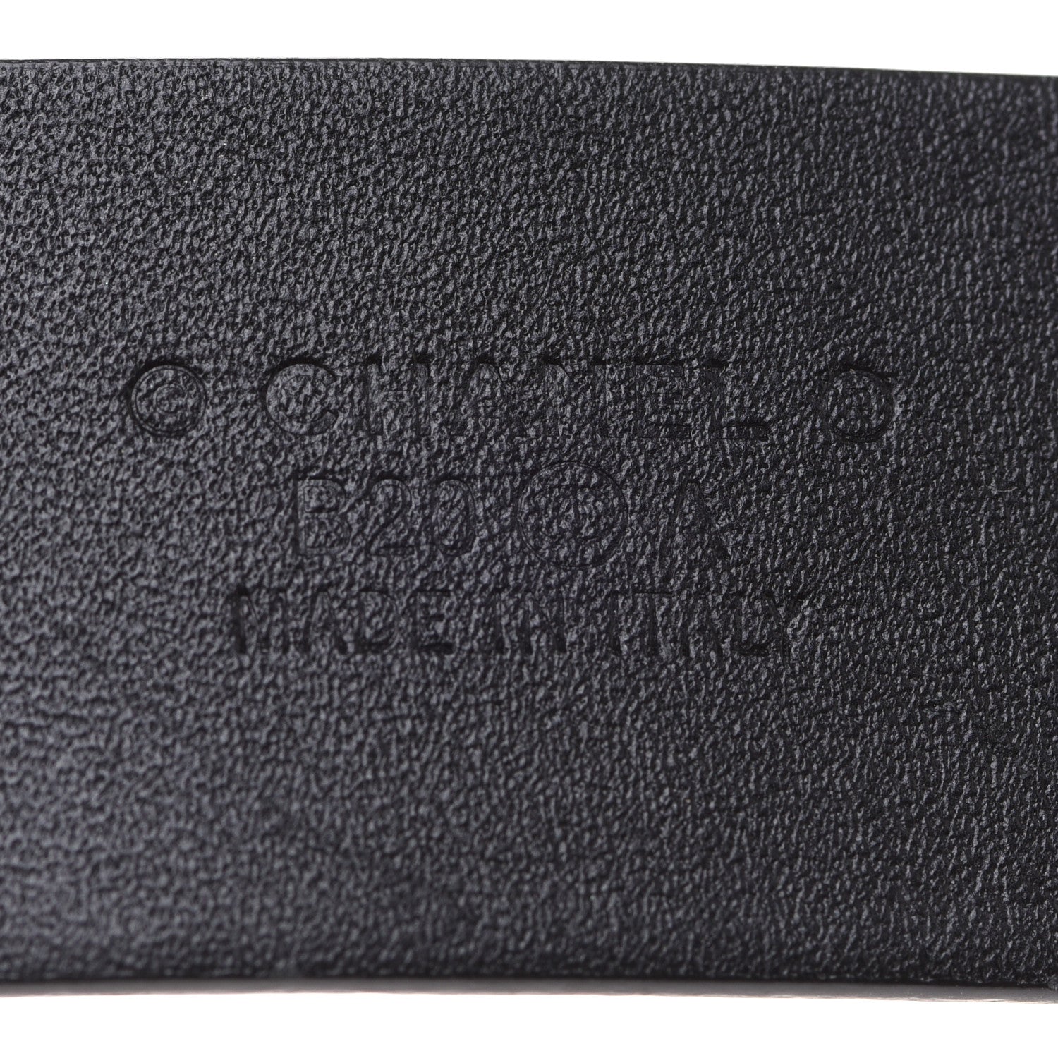 Chanel Calfskin Paris Button CC Belt 80 32 Black 3 of 7
