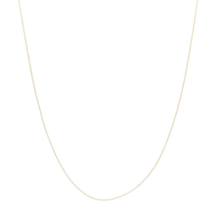 Tiffany 18K Yellow Gold Small Chain Necklace 18" 1 of 7