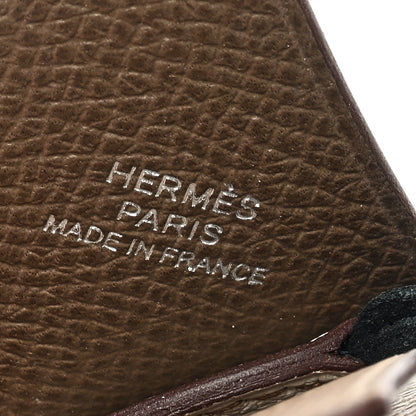 Hermes Epsom Swift Chevre Mysore Birdy Bag Charm Etoupe Nata Biscuit Rouge Sellier Black 3 of 3