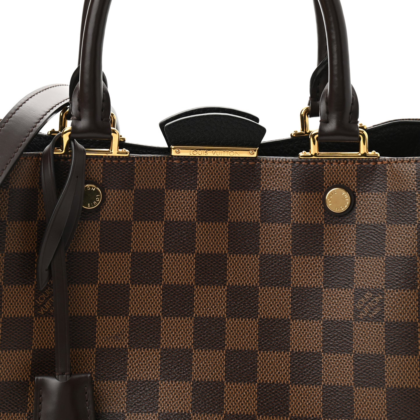 Damier Ebene Cuir Taurillon Brittany Black