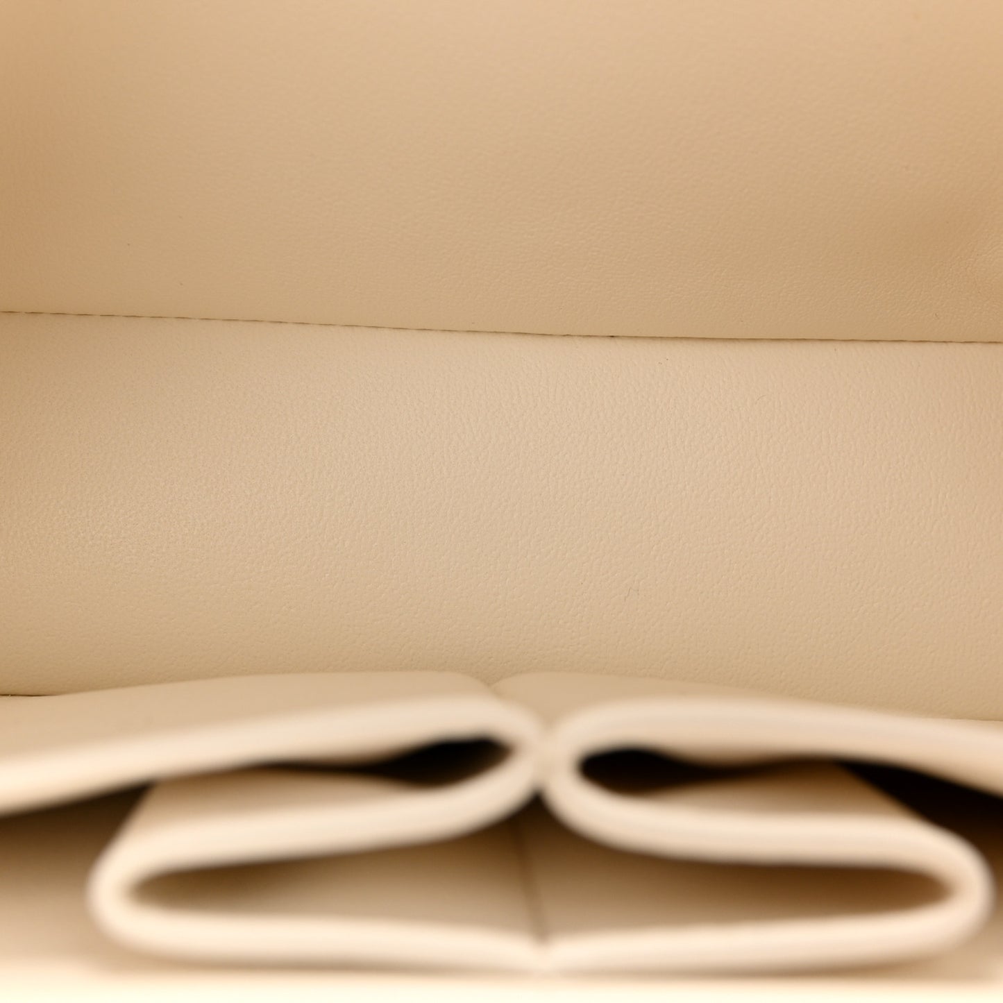 Caviar Quilted Small Double Flap White