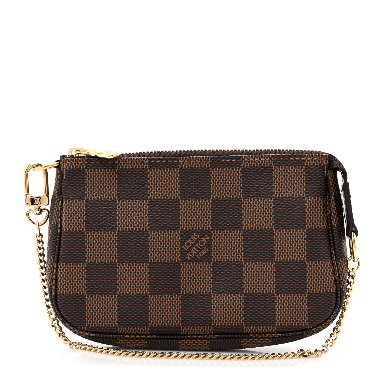 Louis Vuitton Damier Ebene Mini Pochette Accessories 1 of 10