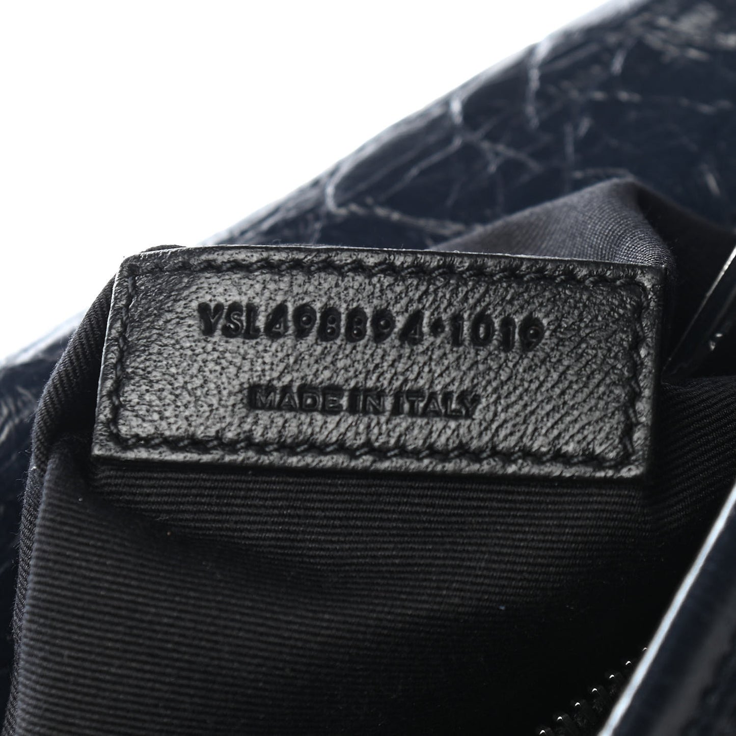 Crinkled Calfskin Matelasse Monogram Medium Niki Chain Satchel Deep Marine