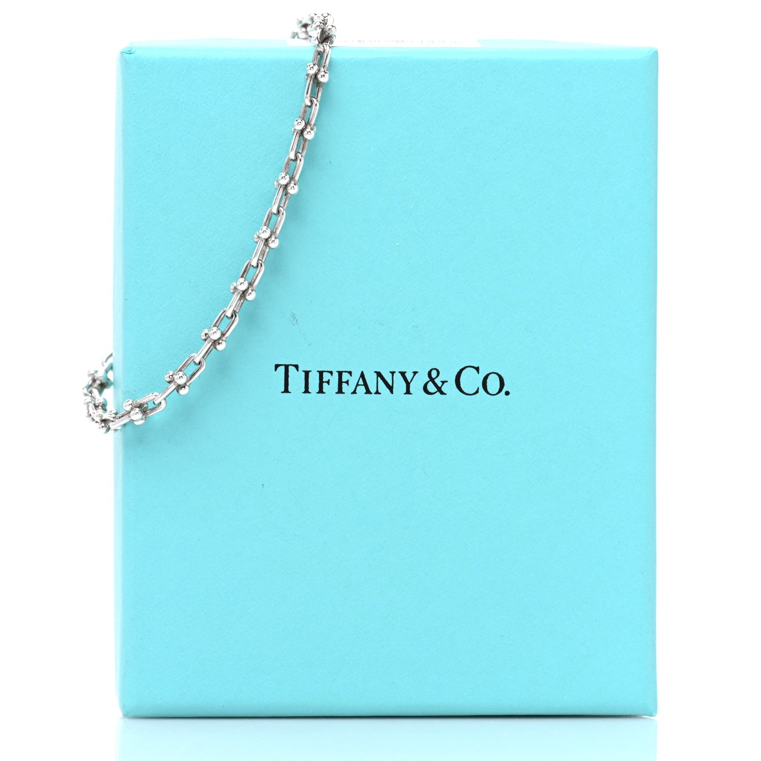 Tiffany Sterling Silver Micro HardWear Link Bracelet 1838433