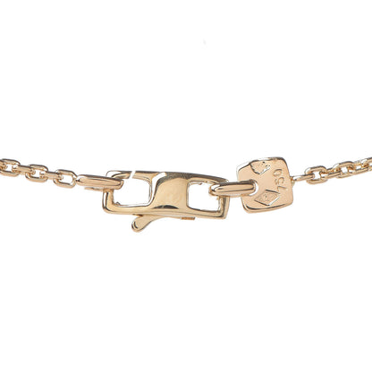 Louis Vuitton 18K Yellow Gold Diamond Fleur Pendant Necklace 5 of 6