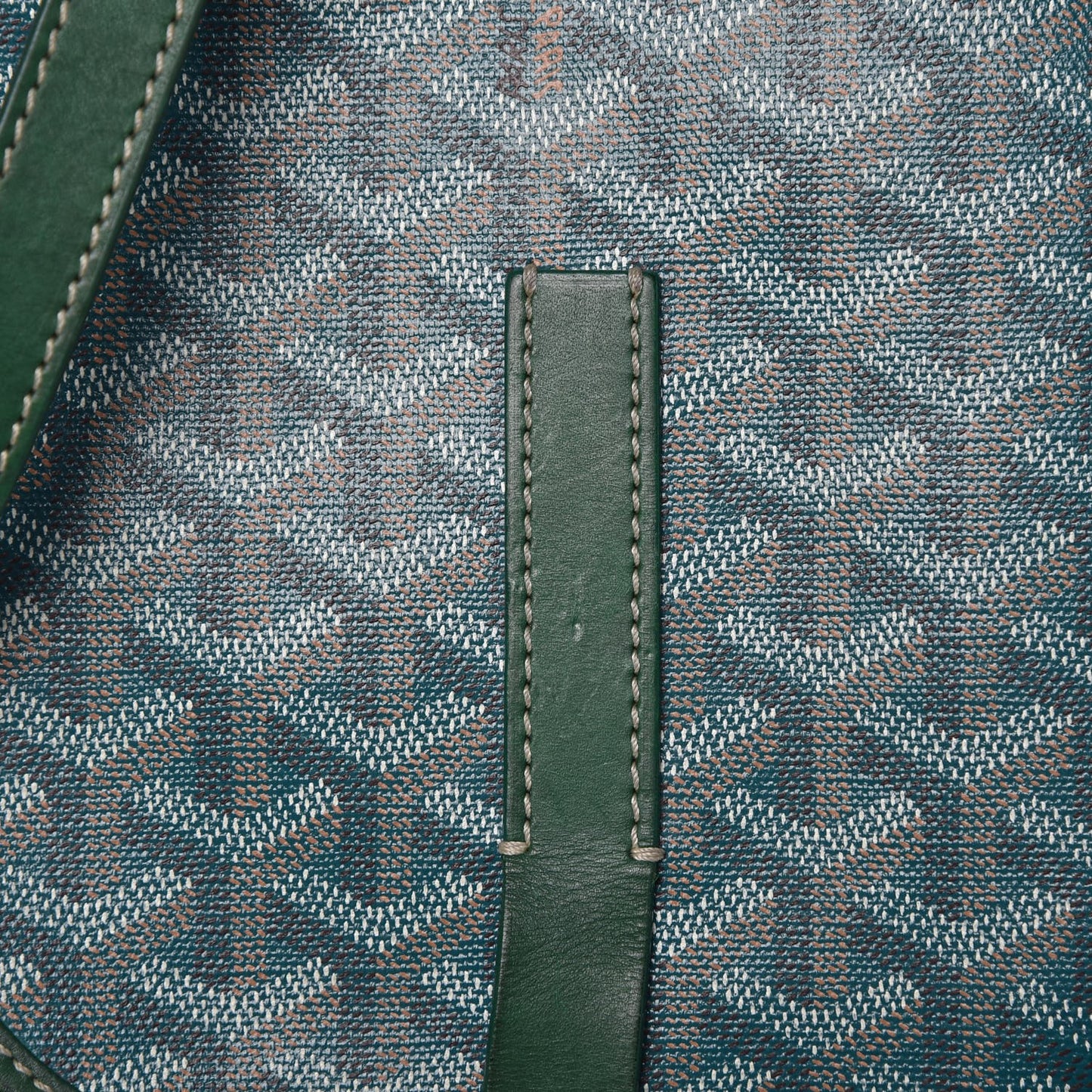 Goyardine Belvedere GM Messenger Bag Green