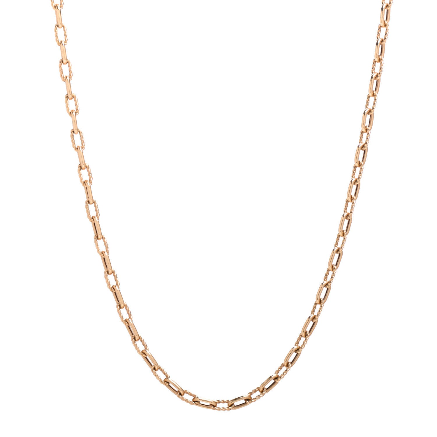 David Yurman 18K Yellow Gold 3mm Madison Chain Necklace 1 of 4