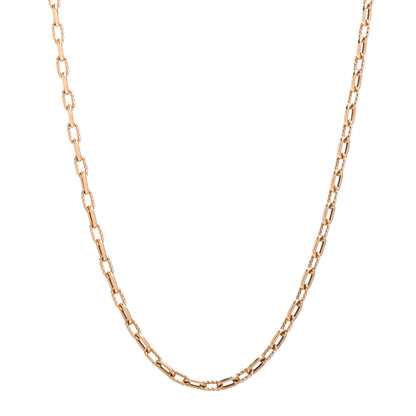 David Yurman 18K Yellow Gold 3mm Madison Chain Necklace 1 of 4
