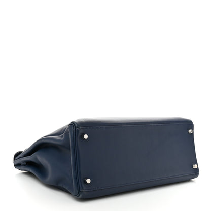 Hermes Swift Kelly 35 Bleu De Prusse 4 of 13
