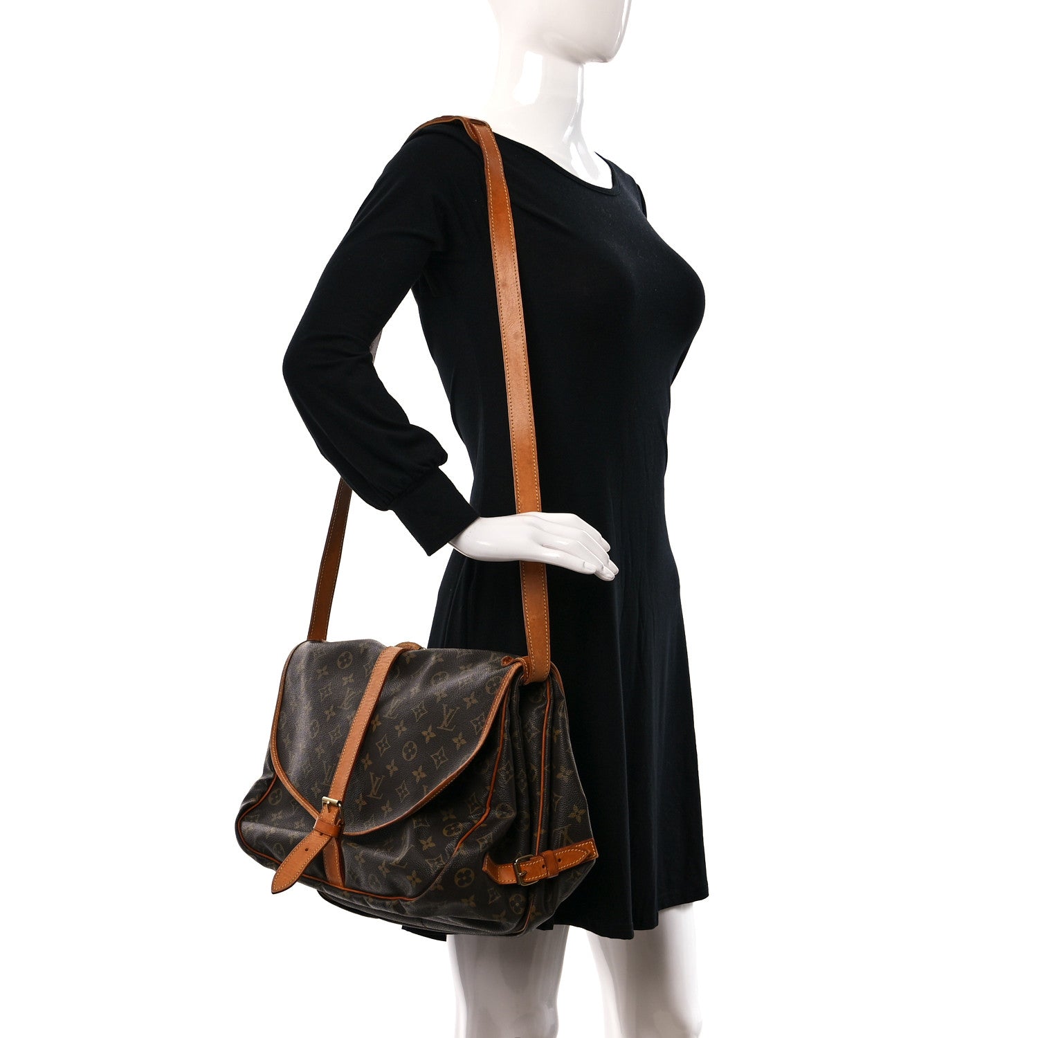 Louis Vuitton Monogram Saumur 35 2 of 10