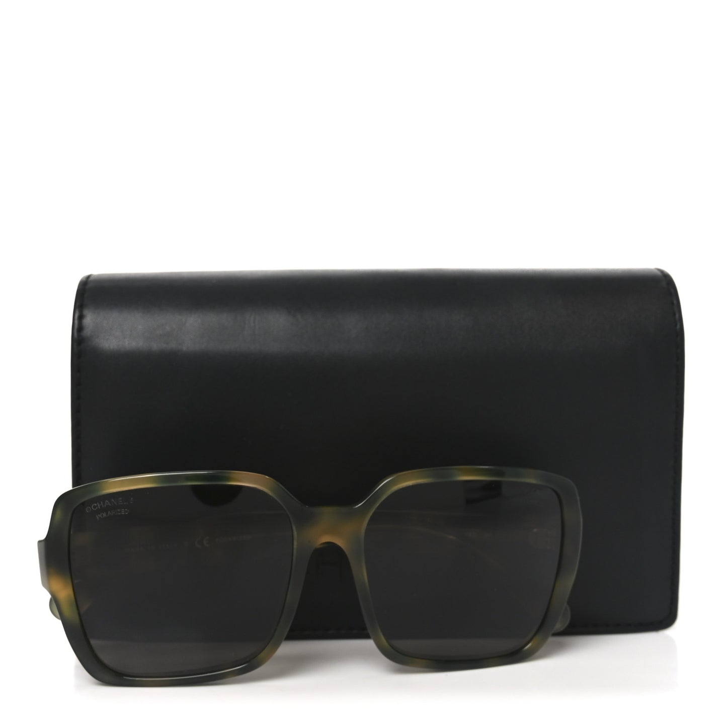 Acetate Square Sunglasses 5408 Green