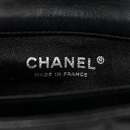Chanel Patent Calfskin Quilted Extra Mini Rectangular Flap Black 6 of 12