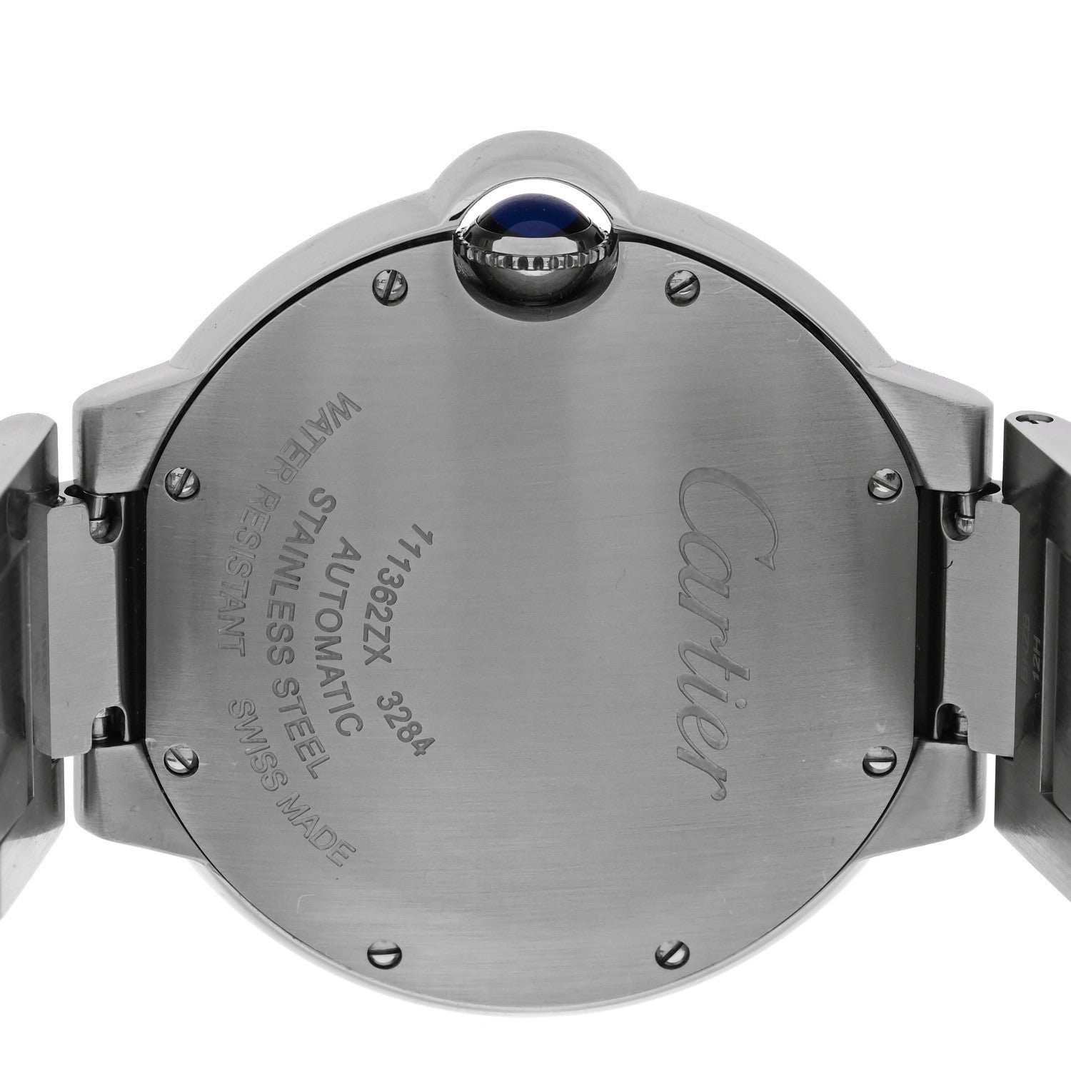 Cartier Stainless Steel 36mm Ballon Bleu De Cartier Automatic Watch 4 of 5