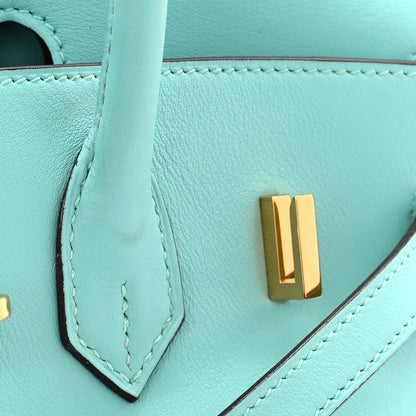 Hermes Swift Birkin 25 Bleu Atoll 12 of 12