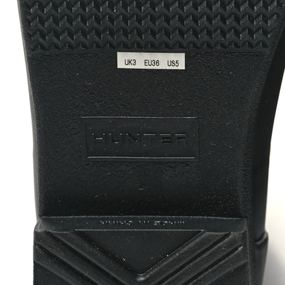 Saint Laurent X HUNTER Rubber Crystal Studded Festival Rain Boots 36 Black 7 of 8