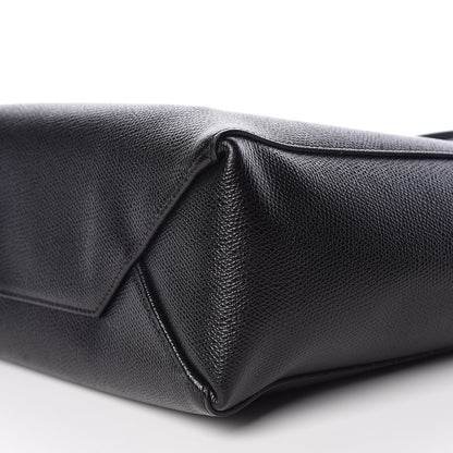 Celine Grained Calfskin Small Vertical Cabas Black 6 of 10