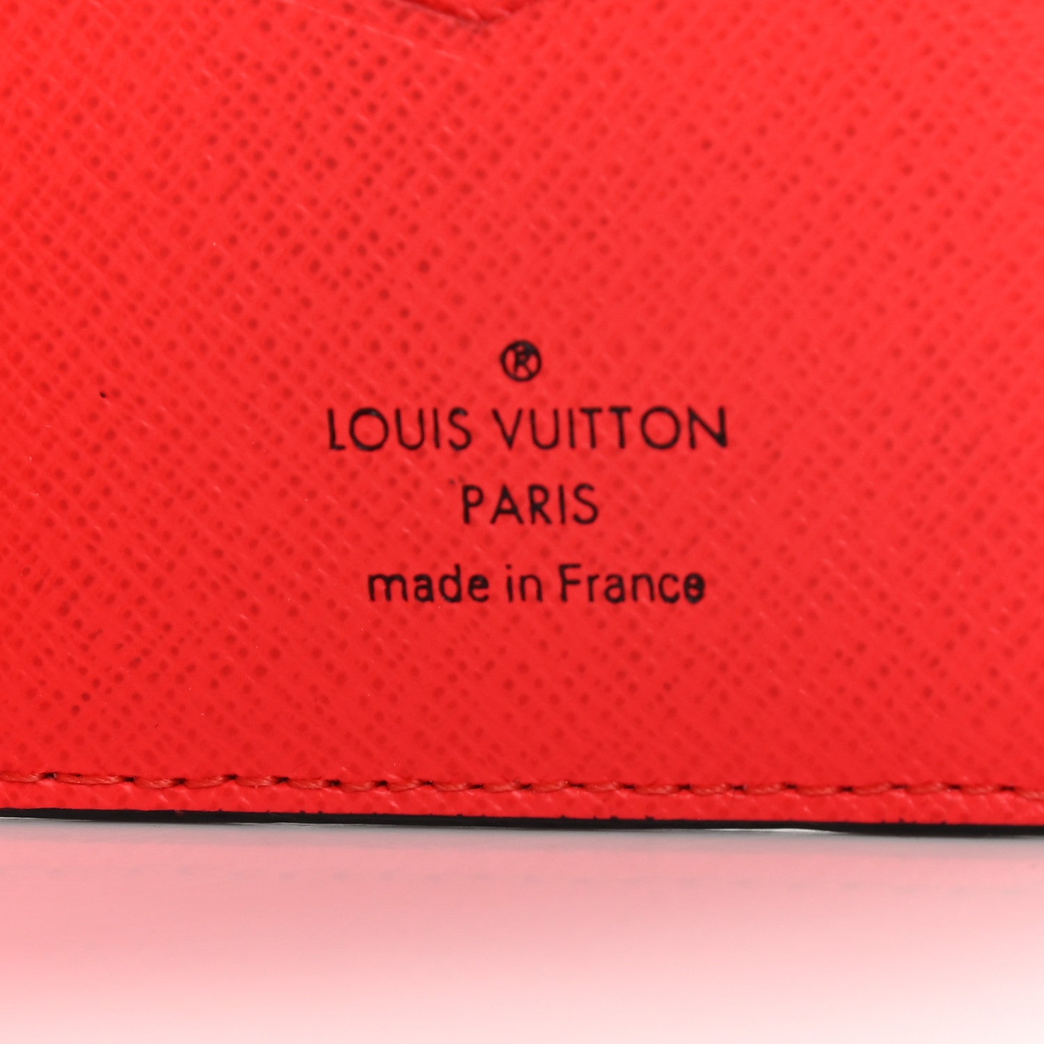 Louis Vuitton Taigarama Pocket Organizer NM Fire Red 6 of 8