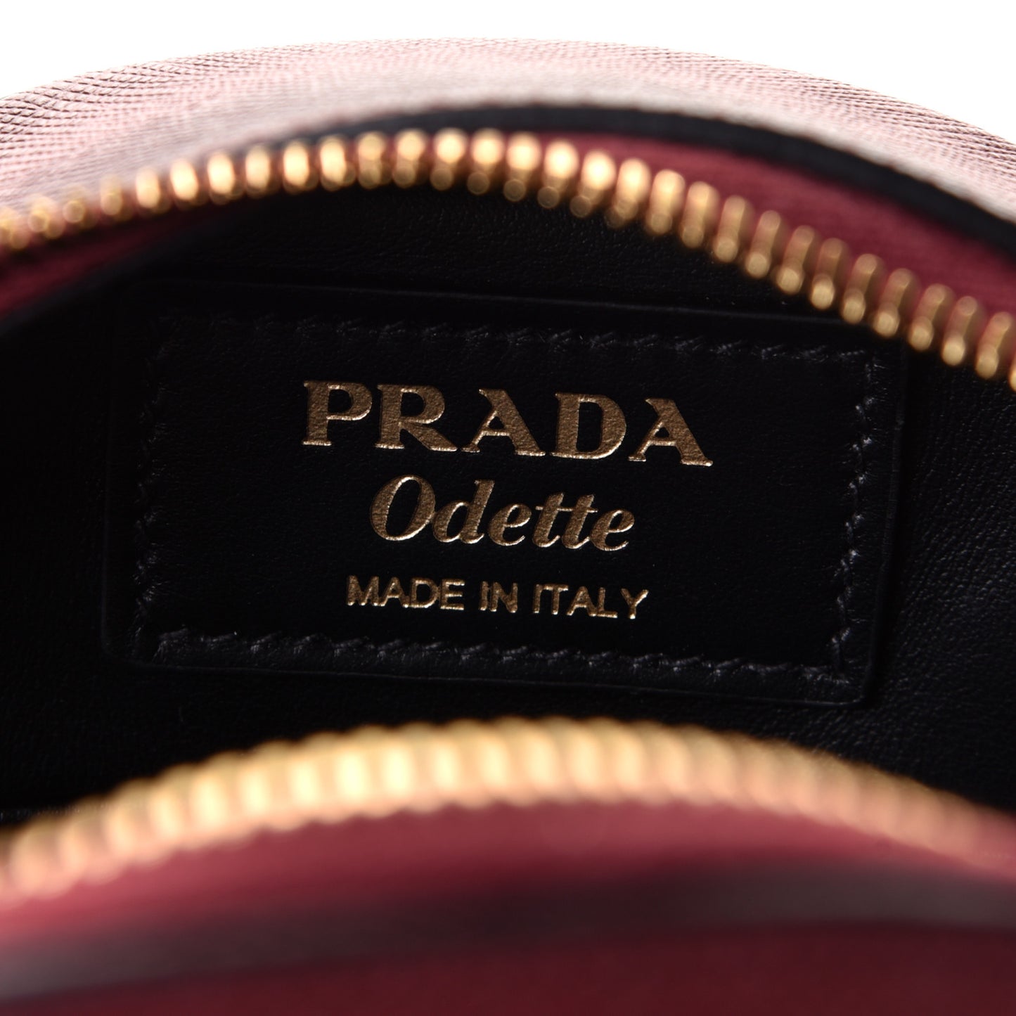 Saffiano Lux Mini Odette Backpack Cerise