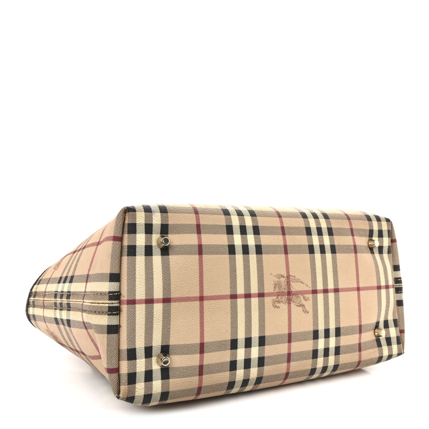 Haymarket Check Medium Regent Tote Chocolate