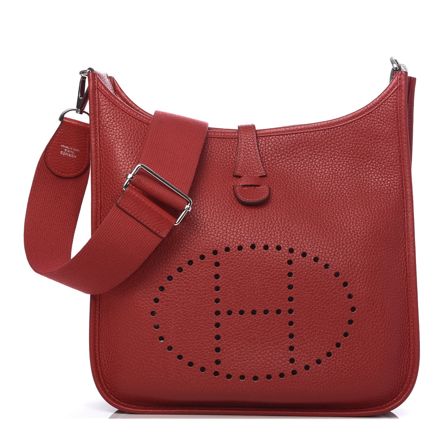 Taurillon Clemence Evelyne III PM Rouge Casaque