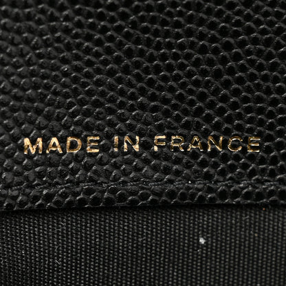 Chanel Caviar Quilted Long Boy Flap Wallet Black 7 of 14