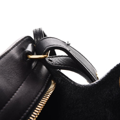 Saint Laurent Calfskin Monogram Baby Downtown Cabas Black 11 of 17