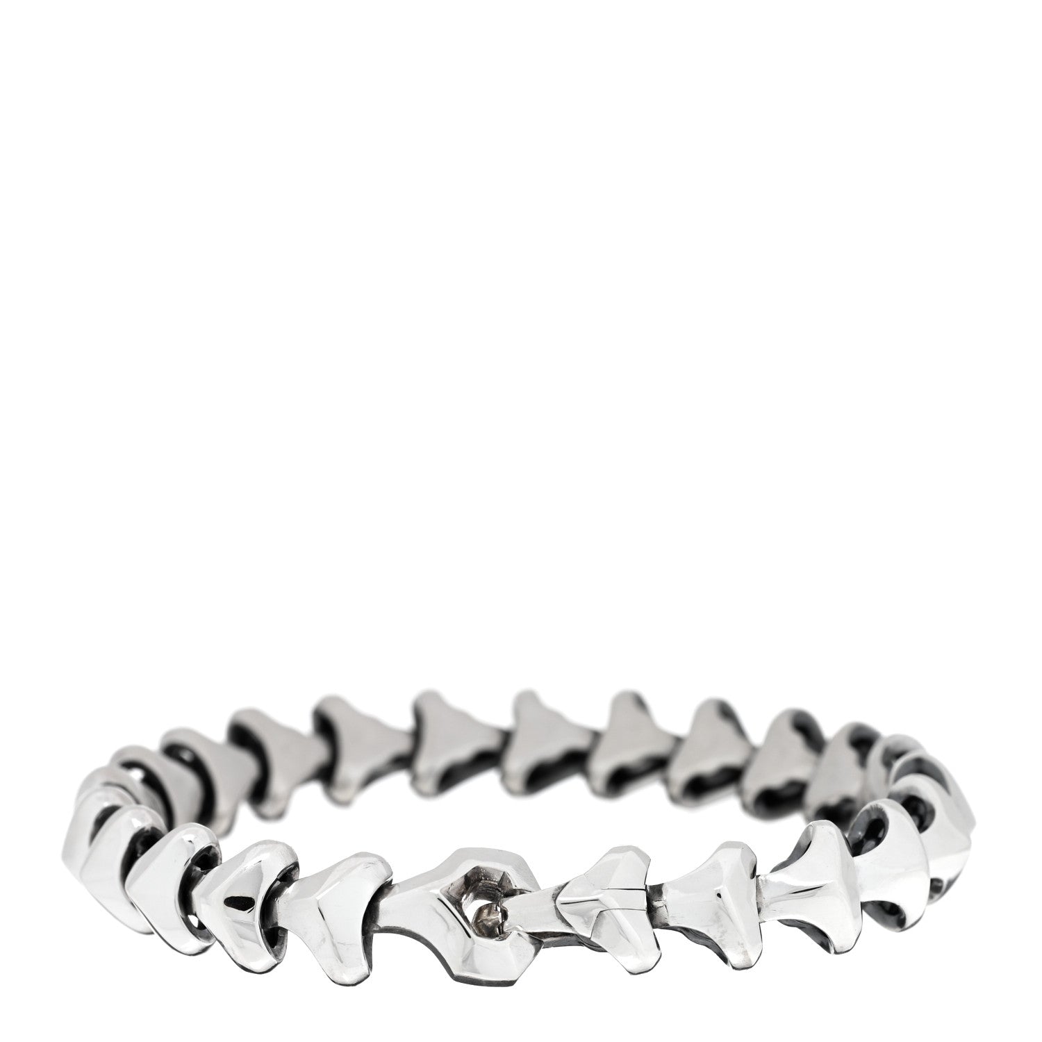 David Yurman Sterling Silver Mens Armory Link Bracelet 2 of 4