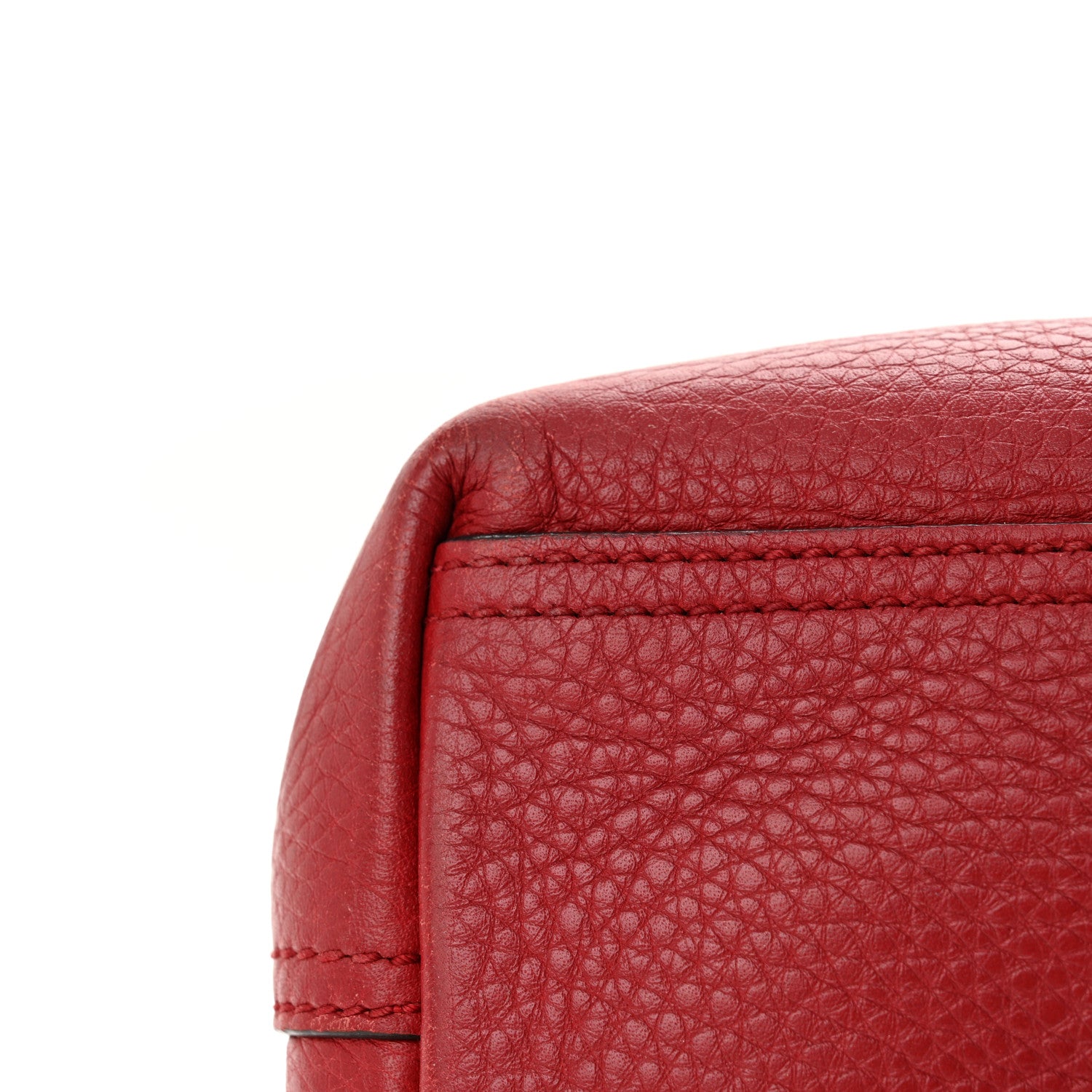 Gucci Cellarius Calfskin GG Marmont Shoulder Bag Vulcanic Red 17 of 17