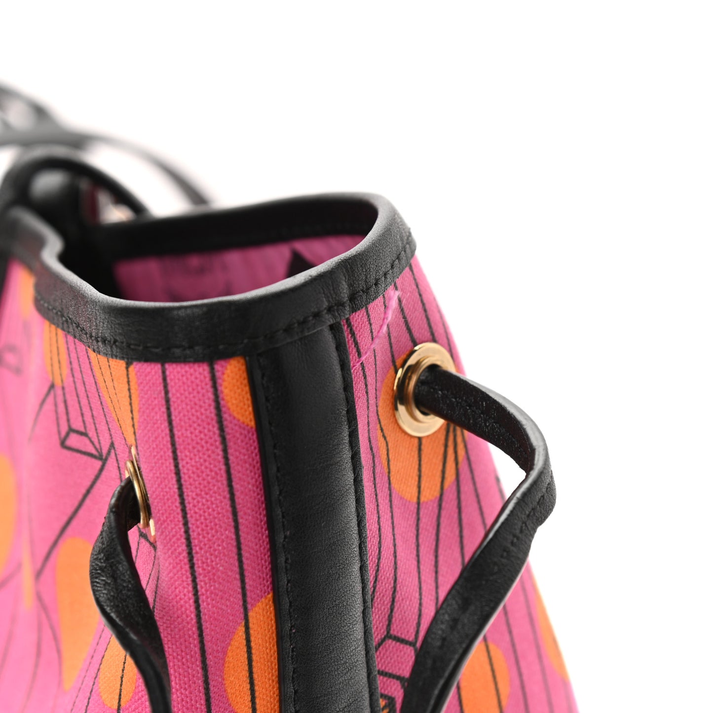 Visetos Medium Reversible Liz Shopper Tote Pink